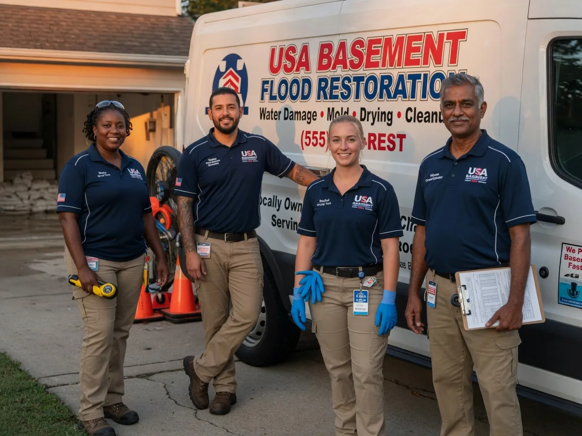 Basement Flood Cleanup company in Macksburg, IA
