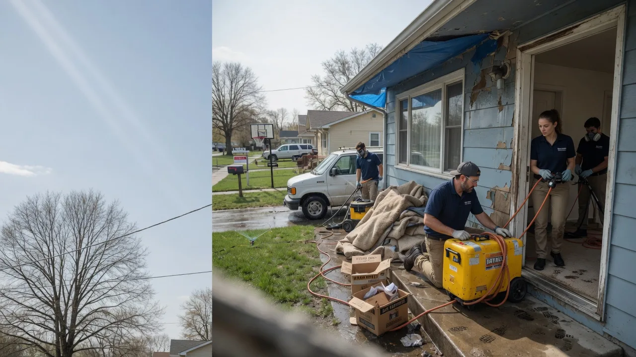 Basement Flood Cleanup in Macksburg, IA near me